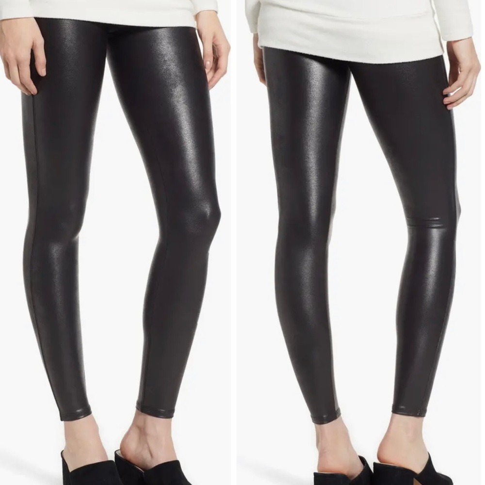 Spanx Faux Leather Leggings